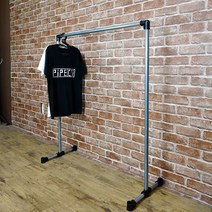 인더스트리얼행거 흑관행거 백관행거 가정용행거 매장용행거, (kh02)1200w-1200h (백관)