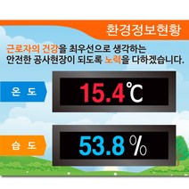 미세먼지전광판 미세먼지현황판 비산먼지측정기 공사장미세먼지측정기 건설현장미세먼지 R-11번, R-17