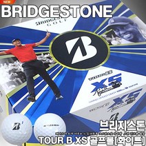 브리지스톤 NEW TOUR B XS 타이거우즈 골프볼, TOUR B XS 골프볼[12알]