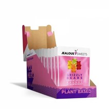 [젤러스스위트] Jealous Sweets 비건 젤리 40g x 10pk 그리즐리 베어 (대가상회)
