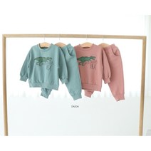 미니트리 티라노상하복 유아 트레이닝세트