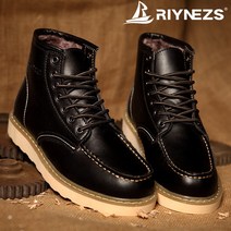RIYNEZS 남자 워커 스니커즈 발목부츠