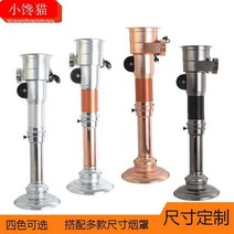 고기집 환풍기 불판 후드 연기빨아드리는 배기 닥트, 실버 싱글 튜브