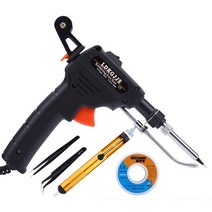 신형 전기식 납땜인두 110V/220V 60W US/eu는 주석 총을 자동으로 보내는 휴대용 내부 가열 납땜 인두 용접, 01 5in1_01 220V EU Plug