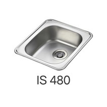 [정품] 백조씽크/백조사각볼/IS480/언더사각볼/씽크볼/언더볼, 싱크볼+배수구