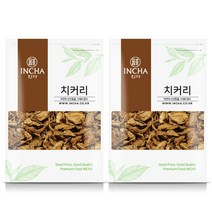 인차 국내산 볶은 치커리 식수대용차, 300g, 2팩