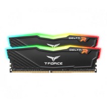 팀그룹 T-Force DDR4 8G CL16 Delta 데스크탑용 PC4-25600 RGB 서린 2p
