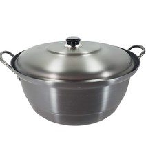 유진토스코 경질국솥26~55cm 곰솥 찜솥 대용량 찜통 업소용 양수냄비, 경질국솥30호