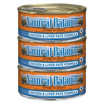 내추럴발란스 캣캔 오리지날 울트라 닭&닭간 156g 3입, 내추럴발란스 캣캔 오리지날 울