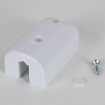 10mm 레일용 샤시스토퍼 충격방지/스톱바/고정/완충, 백색 10mm용 스토퍼