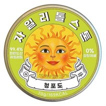 자일리톨스톤 캔디 청포도, 70g, 1개