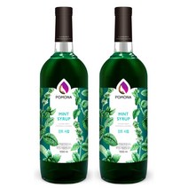 포모나 민트 시럽 1000ml 2개, 단품