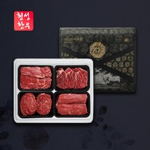 횡성한우 선물세트 명품세트 4호 1.6kg, 상품선택다팔몰