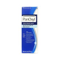 Panoxyl 4% 과산화벤조일 여드름 크리미 워시 170g(6온스) (2팩), 한개옵션0