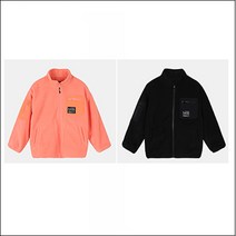 NC백화점 키즈스텝 애리 30%DC 배색 플리스 집업점퍼 SIJM21T02