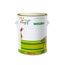아이생각 친환경 페인트 내부 벽면 베란다 백색무광 4L, 어텀골드(1070-Y40R)