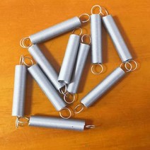 토션스프링 인장 금형 태엽 스프링 10 개몫 와이어 0.3mm 0.4mm 0.5mm 스테인레스 스틸 이중 후크 od 2mm-6mm length10-50mm, 0.4x3mm, 40mm