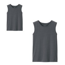 무인양품 MUJI 여성 코튼 레이온 탱크탑 2장 BBG01A1S