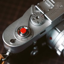 라이카 Q3 M10 M11 릴리스 나무 소프트 호환 악세서리 버튼 커버 오리지널 7mm 미니 셔터 버튼, C.레드(7mm), 1개