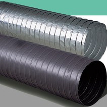 후렉시블 알루미늄(은박) 타포린 후드 자바라 닥트호스 주름관 덕트자재 부속, 2.5M, 타포린(천), 150mm (6인치)