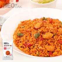 허닭 닭가슴살 불닭 볶음밥 250g 10팩 냉동 곤약