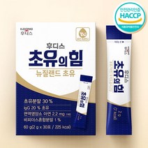 NEW 일동후디스 초유의힘 30포, 60g, 1개