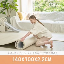 카라즈 돌돌이 PVC 롤매트 140cm x 700cm x 2.2cm 셀프시공 매트, 테라조_140x700x2.2