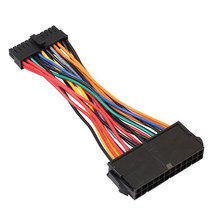 1pc 24pin 암 미니 24p 내부 전원 어댑터 변환기 케이블 와이어 dell 780 980 760 960 pc match common atx psu, CHINA_14cm