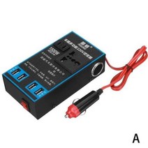 차박 차량용 인버터 스마트 24v 무정전 컨버터 DC 220V 110V AC 및 USB 24A LCD 포트 듀얼12V O3B5 포함, A
