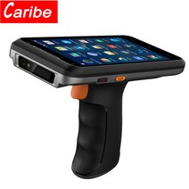 스캐너 바코드 인식기 CARIBE PL-55L 핸들 PDA 안드로이드 8.1 1D 레이저 2D QR 코드 휴대용 데이터 수집기 장치 그립, 2D NFC_다른