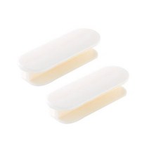 샷시손잡이 2pcs 문에 대 한 자기-접착제 핸들 유리 창 캐비닛 서랍 문 손잡이 슬라이딩 도어 푸시- 홈 용품, [02] WH