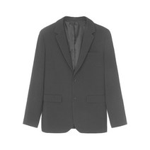 ADHOC 남성 싱글 브레스티드 재킷 (BLACK) 11203535