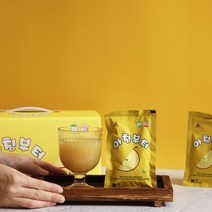 갈변되지 않는 청송 영주 아침부터 풋사과즙 주스 100ml 30포, 1박스(30포) 기본
