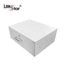 랜스타 LS-4UID 4U 슬라이드 서랍장 아이보리 19인치 허브랙 서버랙 액세서리