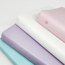 마카롱 A5 6공 앨범 커버, 화이트