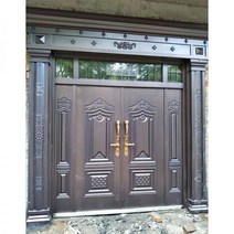 단독주택현관문 주문 별장 문 아연 합금 도난 방지 입장 두 배 시골 자체 건축 집 가정, 13/상위 11위