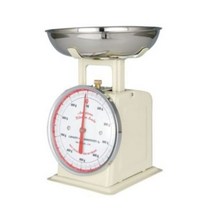 덜튼 주방 1KG 저울 베이킹 아날로그 저울 아이보리