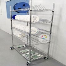초자건조대 실험실 드라이 랙 다목적 비커 건조대, 907x457x1040x2더블1싱글및더블팔걸이+휠