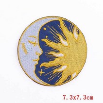 고래뱃지 고래 와펜 우영우 의류에 대한 아름다운 달 자수 패치 diy 열 접착 배지 재미 어깨 끈 의류에 대한 철 전사 전송 79