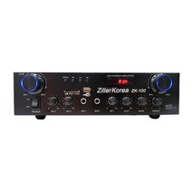 ZK-100H 카페앰프 매장앰프 2채널 160W 하이로우겸용 블루투스 엠프, 단품