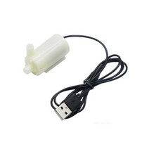 수중펌프 수중모터 가압펌프 배수 5V USB 미니 저소음 브러시리스 모터 펌프 물고기 탱크 수생 애완 동물 잠수정 통기 소형 분수, dual use white