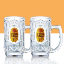(국내발송)산토리 위스키 하이볼 잔 375ml 2개세트, 1세트