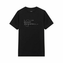 메종 마르지엘라 명품명품MAISON MARGIELA 메종마르지엘라 22년 이모티콘 로고 프린팅 반팔티 S2lG