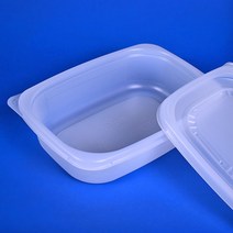 참조은팩 사각죽용기(소) 630ml 탕 분식 포장배달용기 500세트