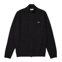 [국내발송] 라코스테 Lacoste 남성 하이넥 울 집업 가디건 Wool Zip Cardigan AH1945-EL6