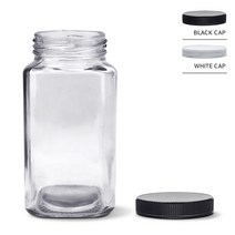 헤이가 PP캡 MIR 사각잼 500ml-블랙캡, 1개, 500ml