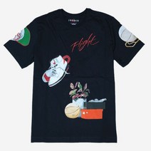 나이키 조던 정품 플라이트 아티스트 반팔티 블랙 DQ7379-010