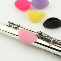 케이스 플룻 가방 플루트 액세서리 집게 손가락 홀더 커버 소프트 실리카겔 소재, 1PCS 4