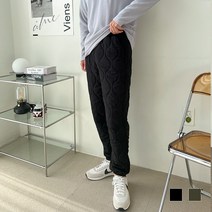이거다이거-211-코타남자퀼팅조거패딩바지