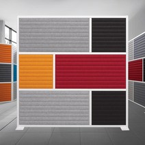 플랜맥스 소리먹는파티션 일반형 MX181833 (1780x1780) 파티션, 기본형(받침2개) MX-1818 33